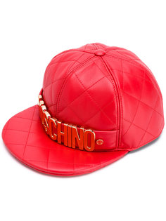 quilted cap Moschino