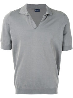 knit polo shirt Drumohr