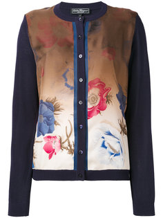 floral print cardigan Salvatore Ferragamo