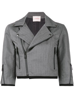 cropped biker style jacket A.F.Vandevorst