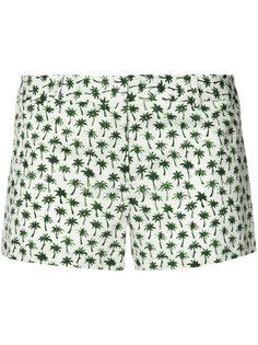 palm print short shorts Milly