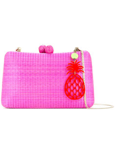 woven box clutch bag Serpui