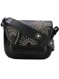 Sunshine Palm Tree studded shoulder bag Htc Hollywood Trading Company
