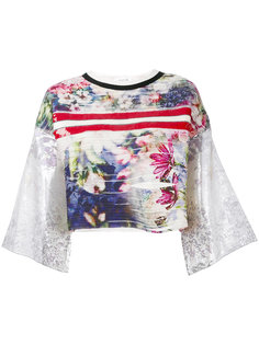 блузка с цветочным принтом Aviù