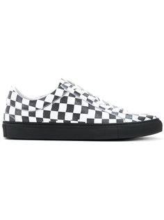checkered trainers Facetasm
