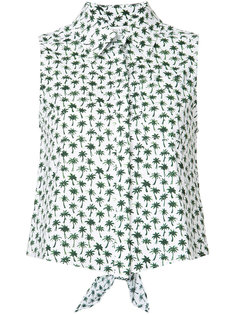 palm print shirt Milly