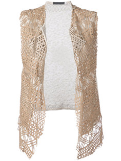embroidered knitted top Cutuli Cult