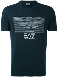 logo print T-shirt Ea7 Emporio Armani