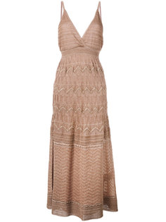 zig-zag detail dress M Missoni