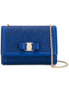 laser-cut Vara shoulder bag Salvatore Ferragamo