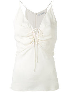 lace-up tank top T By Alexander Wang