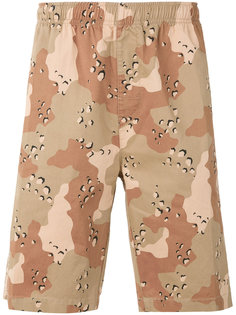 camouflage shorts Stussy