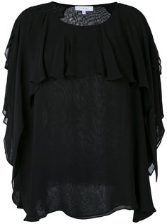 cutout shoulder blouse Iro