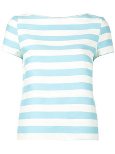 pleated back striped top Red Valentino