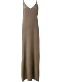 long spaghetti-strap dress  Isabel Benenato