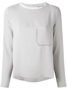 long sleeve crop top Fabiana Filippi