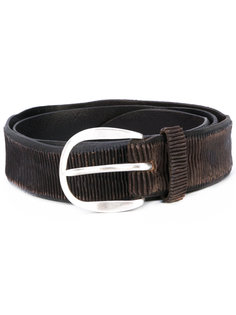 textured belt Orciani
