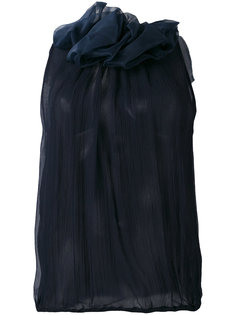 sheer tank top Giorgio Armani