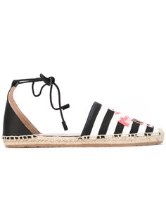 эспадрильи в полоску Red Valentino