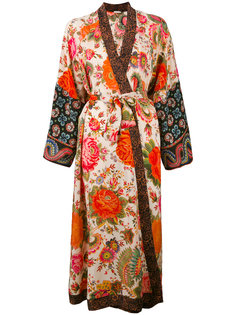 printed silk kimono Anjuna