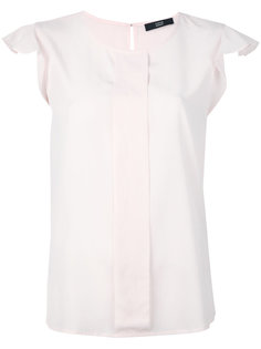 pleated sleeves blouse Steffen Schraut