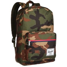 Рюкзак городской Herschel Pop Quiz Woodland Camo/Multi Zip