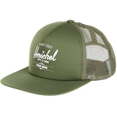 Бейсболка с сеткой Herschel Whaler Mesh Army