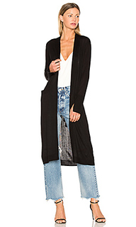 Open front duster cardigan - Halston Heritage