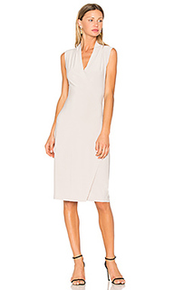 Sleeveless side drape dress - Norma Kamali