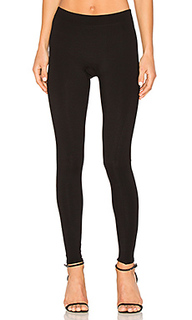 Slim fit ribbed leggings - Halston Heritage