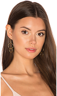 Double drop hoop earrings - joolz by Martha Calvo