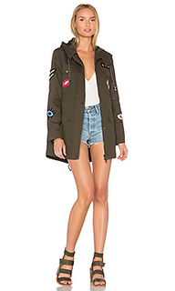Cargo coat with exclusive patches - jocelyn