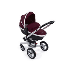 Коляска 2 в 1 Silver Cross SURF, Carrycot/Chassis Silver