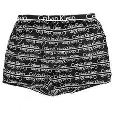 Черные трусы-шорты из хлопка Calvin Klein