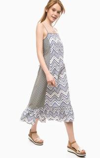 Платье из хлопка на тонких бретелях Pennyblack