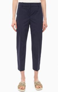 Синие хлопковые брюки Pennyblack