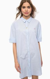 Платье-рубашка в полоску свободного кроя Scotch&Soda