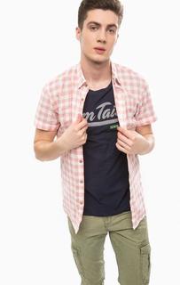 Рубашка с короткими рукавами в клетку Tom Tailor Denim