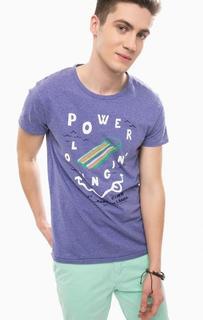 Хлопковая футболка с круглым вырезом Scotch&Soda