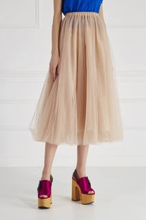 Однотонная юбка Rochas