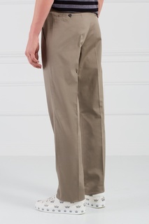 Хлопковые брюки Lanvin