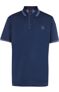 Хлопковое поло с короткими рукавами Paul&Shark Paul&Shark