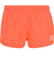 Плавки-шорты с логотипом бренда Emporio Armani