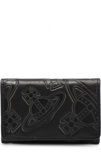 Кожаный футляр для ключей с декоративной отделкой Vivienne Westwood
