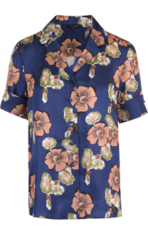 Блуза в пижамном стиле с цветочным принтом Tara Jarmon