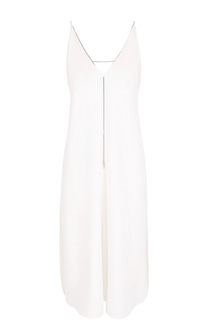 Платье свободного кроя с V-образным вырезом T by Alexander Wang