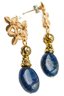 Серьги "Лазурит" Anastasiya Usoltseva