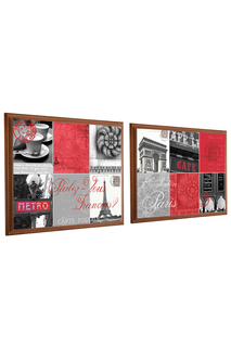 Парное панно БИЛЬДЕР МАНУФАКТУР Bilder Manufaktur