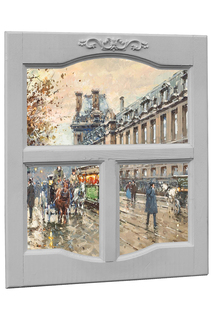 Панно окно в раме БИЛЬДЕР МАНУФАКТУР Bilder Manufaktur