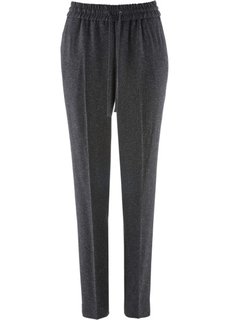 Меланжевые брюки (антрацитовый меланж) Bonprix